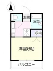 サンライズオカヤマの間取り画像
