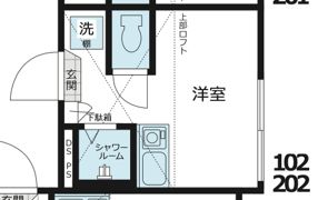 Nano北新宿2の間取り画像