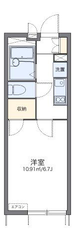 レオパレスホーリーの間取り画像