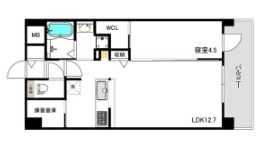 THE SENSE RESIDENCE 甲南山手の間取り画像