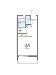 レオパレスラピュタの間取り画像