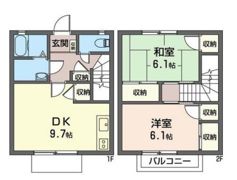 ヴィラ・パシモンⅡの間取り画像