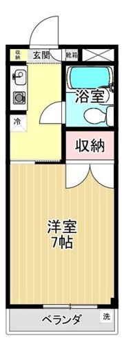 清和レジデンスの間取り画像