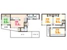 breeze court 参番館 A棟の間取り画像