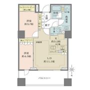 ザ・パークハウス恵比寿の間取り画像