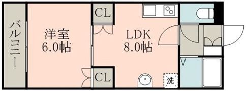 Prendre武蔵ケ丘Ⅱの間取り画像