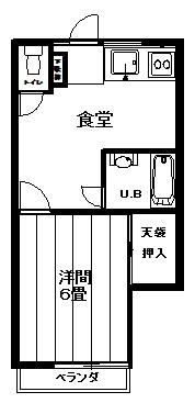 パークサイドふじの間取り画像