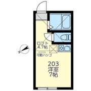 ユナイト富士見アントワーヌの間取り画像