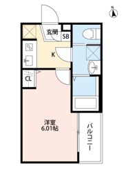 ディアネクスト戸田公園(ディアネクストトダコウエン)の間取り画像