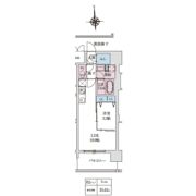 スプランディッド大阪EASTの間取り画像