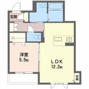 ベレオ鳴門 二号館の間取り画像