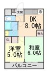 リーベンドハウス中桜塚の間取り画像