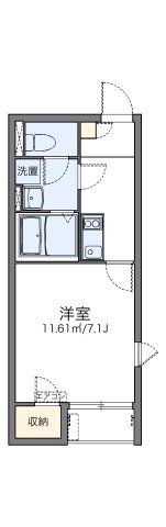 レオネクストアンフィーニ洋の間取り画像