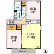 トゥインクル土手内の間取り画像