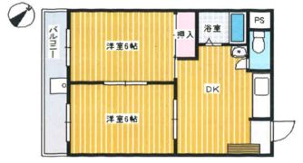 エリータ桃山台Ⅱの間取り画像