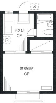 プチコートの間取り画像
