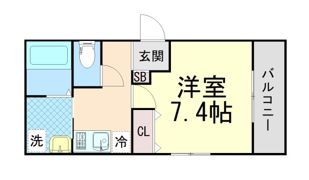 モレスヴィラ池田の間取り画像