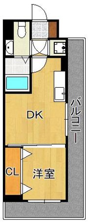 No.71 オリエントトラストタワーの間取り画像