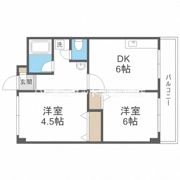 増田マンションの間取り画像