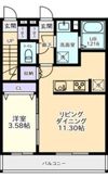 アイリス東所沢（旧 キャンディード）の間取り画像