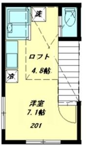 プレールオオサキの間取り画像