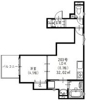 ラモーナ石原町の間取り画像