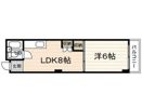 和秀三篠北町ビルの間取り画像