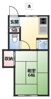 サニーマイホームしおざきの間取り画像