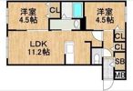 Lien KitahiroshimaⅠの間取り画像
