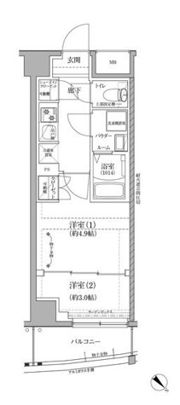 RELUXIA国分寺の間取り画像