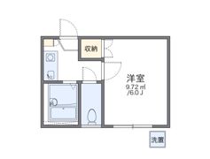 レオパレス水前寺西PART4Aの間取り画像