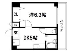 リーブルシンワの間取り画像