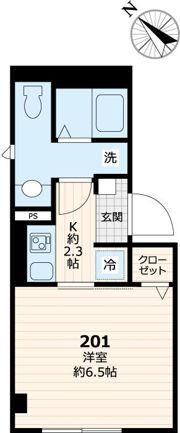 デプエル下谷の間取り画像