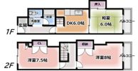 カーサ アズールの間取り画像