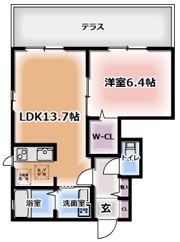 ブルーオニオンの間取り画像