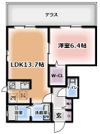 ブルーオニオンの間取り画像