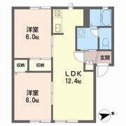 ノースウィング保免 A棟の間取り画像