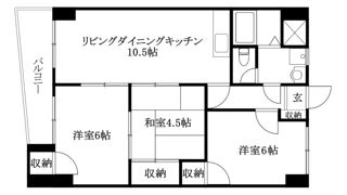 オックスフォードサーカス カメリアの間取り画像