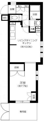 ビバリーホームズ戸越公園Ⅱの間取り画像