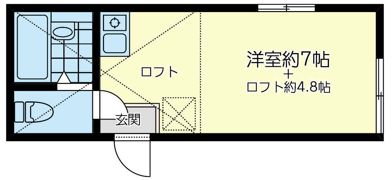 ユナイト川崎ルドルフの杜の間取り画像
