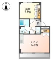 グランディールの間取り画像