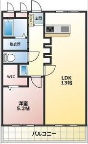 清風マンションの間取り画像
