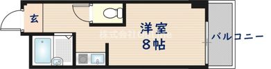 サンライフ源氏ケ丘の間取り画像