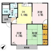 レーベンパレス B棟の間取り画像