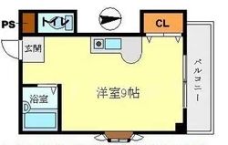 モアクレスト江坂の間取り画像