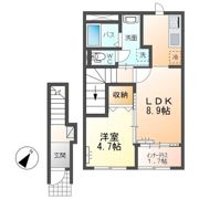 シルクⅡの間取り画像