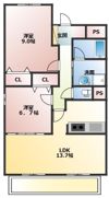 パークサイド高井の間取り画像