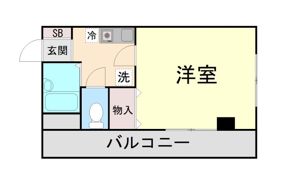 マサーレ川西の間取り画像