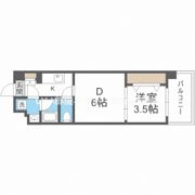 ファステート大阪マジョリティの間取り画像