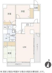 V．I．P ロイヤル氷川台の間取り画像